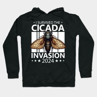 I Survived The Cicada Invasion 2024 Brood X Hoodie